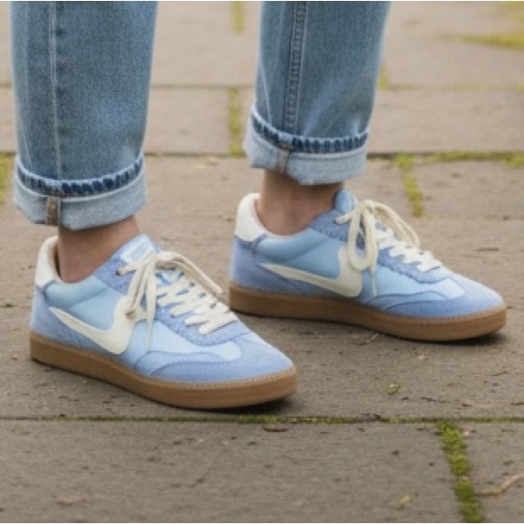 Dolce Vita Shoes - Dolce Vita Light Blue and White Sneakers